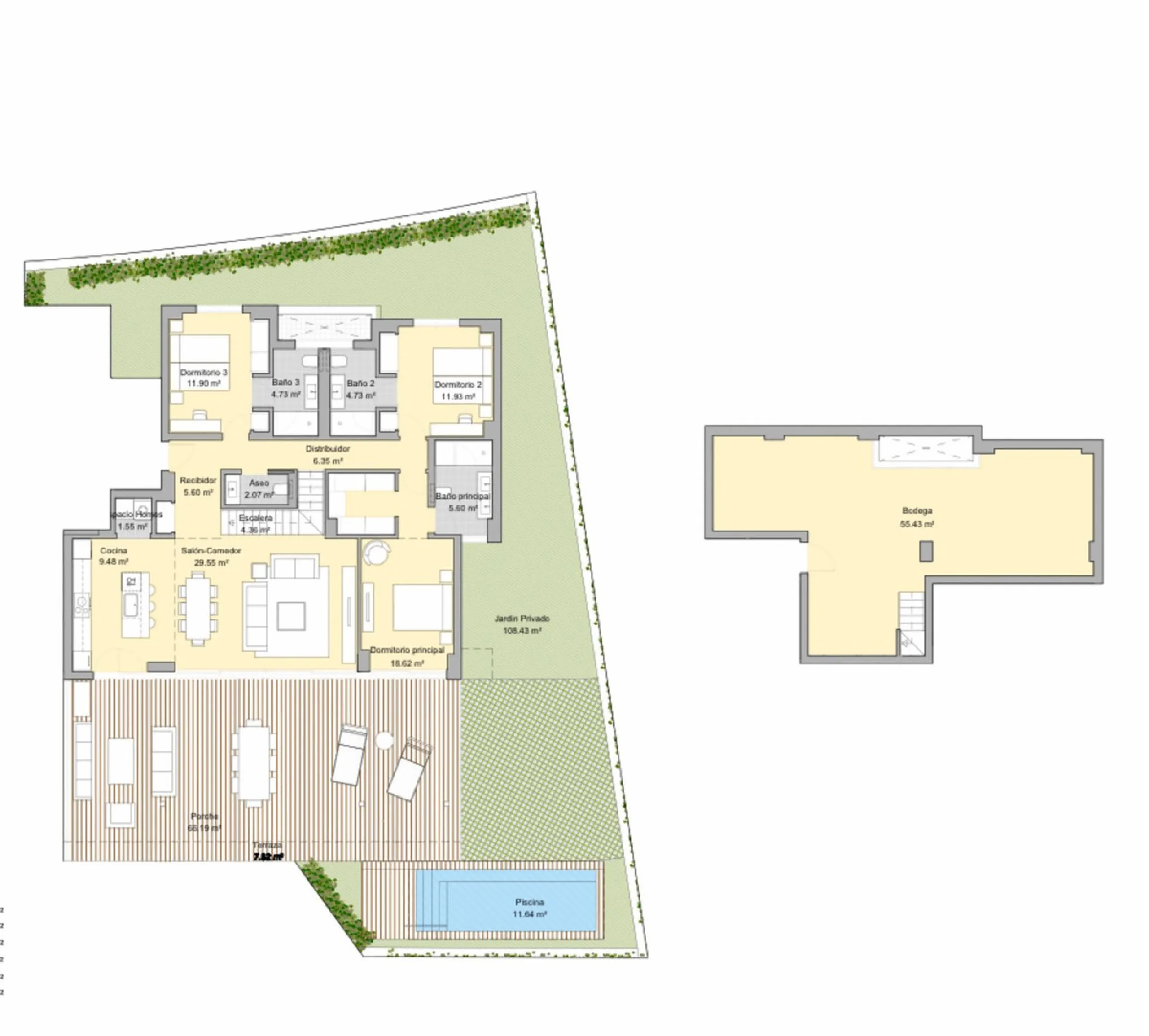 Apartment located in the prestigious Santa Clara Homes development, this exceptional garden duplex  apartment offers a rare combination of generous indoor - outdoor living, contrmporary desygn and complete privacy. Resales from Owner.