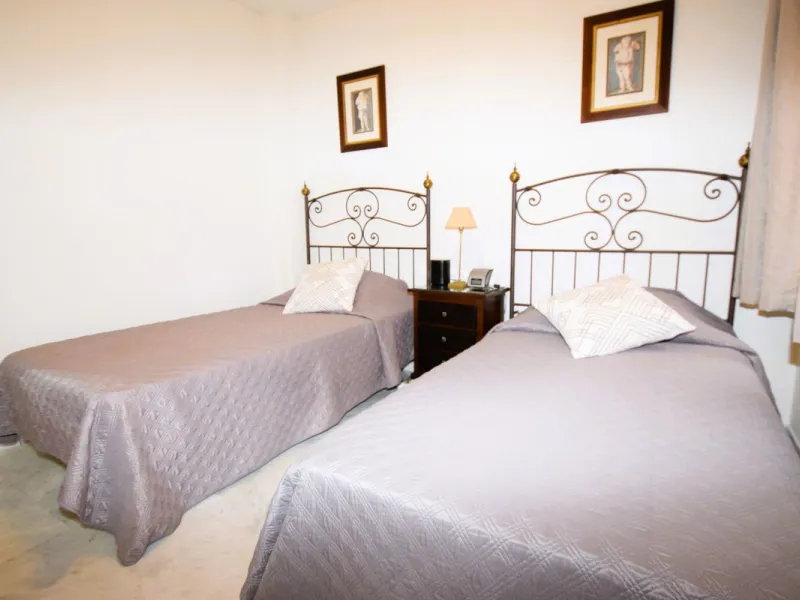 This is an immaculately presented penthouse in La Reserva de Marbella just minutes from Cabopino, Elviria and their lovely beaches. This penthouse has a large west facing terrace which offers great winter sun and sea views and upstairs is a huge roof terr