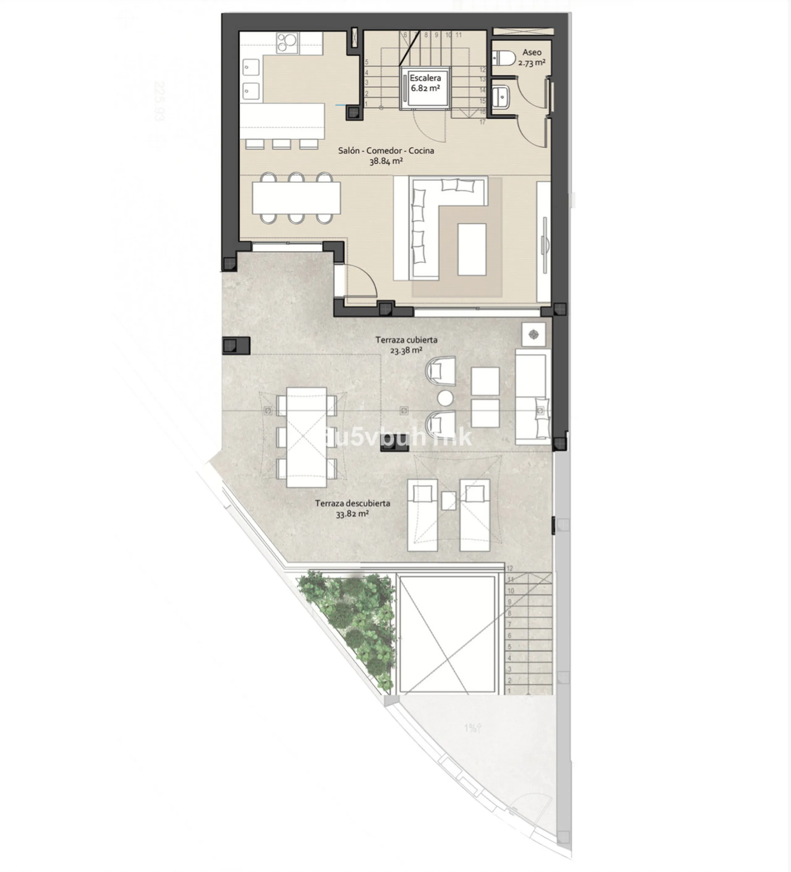 House - Townhouse в продаже в Benalmadena, Málaga. В доме 4 спален и 3 ванных комнат. Площадь дома 186 м². Площадь участка 200 м²