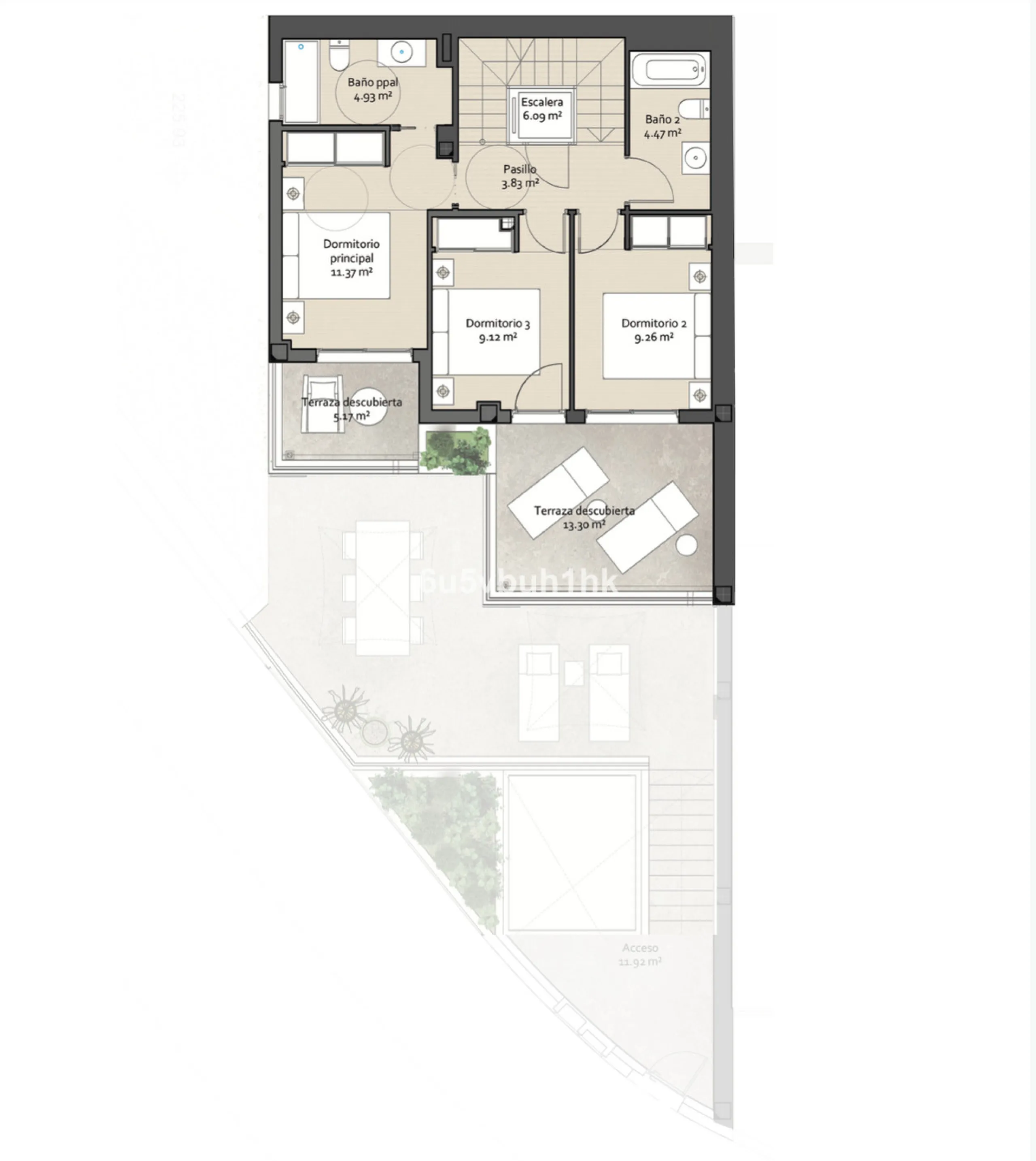 House - Townhouse в продаже в Benalmadena, Málaga. В доме 4 спален и 3 ванных комнат. Площадь дома 186 м². Площадь участка 200 м²