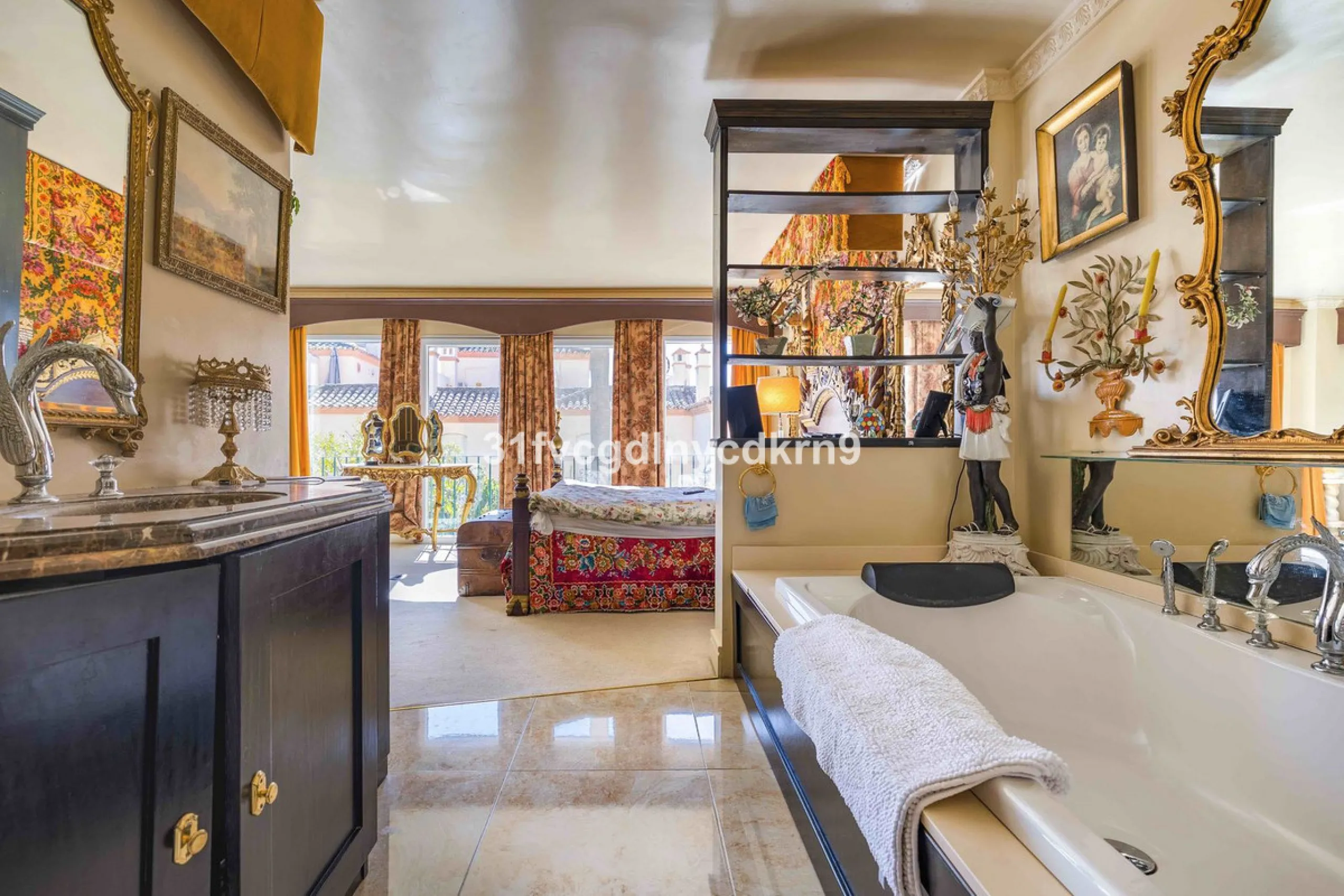 Presenting an exceptional duplex sanctuary nestled within the prestigious Belgravia complex, mere steps from Estepona's vibrant harbor and sun-kissed shores. Originally conceived as separate ground-floor and mezzanine units, this residence has been master