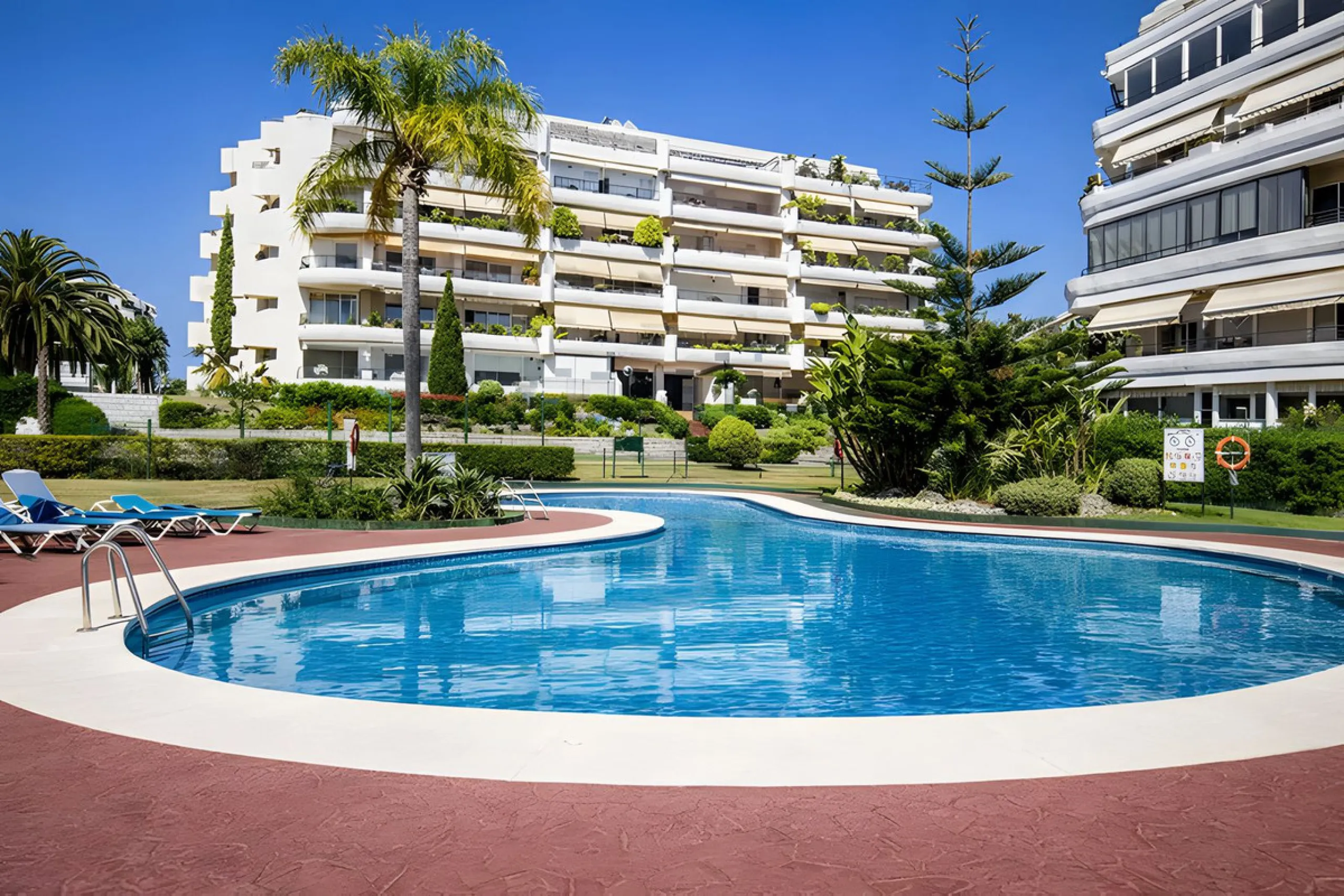 Apartment - Middle Floor Apartment в продаже в Marbella, Málaga. В доме 2 спален и 2 ванных комнат. Площадь дома 114 м²