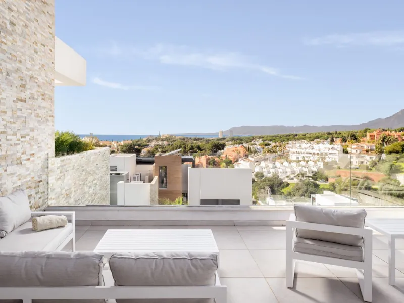 Luxury Duplex Penthouse with Panoramic Golf & Sea Views – Cabopino, Marbella