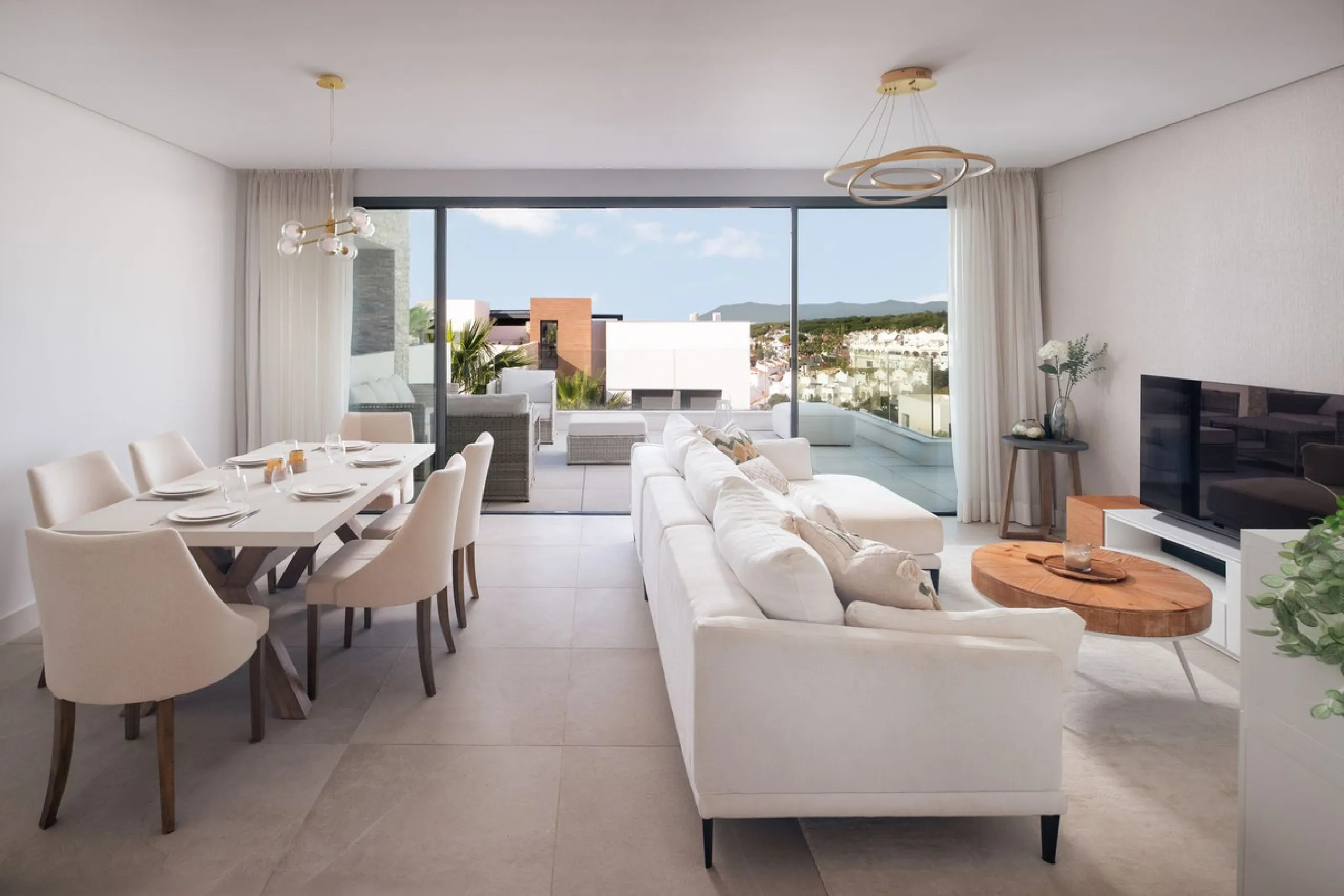 Luxury Duplex Penthouse with Panoramic Golf & Sea Views – Cabopino, Marbella