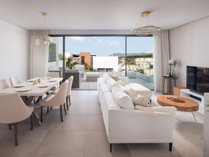 Luxury Duplex Penthouse with Panoramic Golf & Sea Views – Cabopino, Marbella