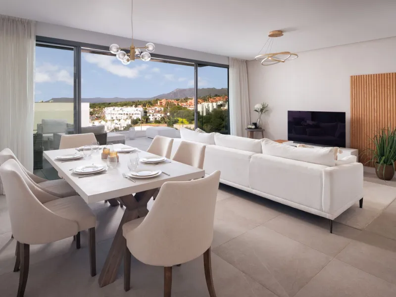 Luxury Duplex Penthouse with Panoramic Golf & Sea Views – Cabopino, Marbella