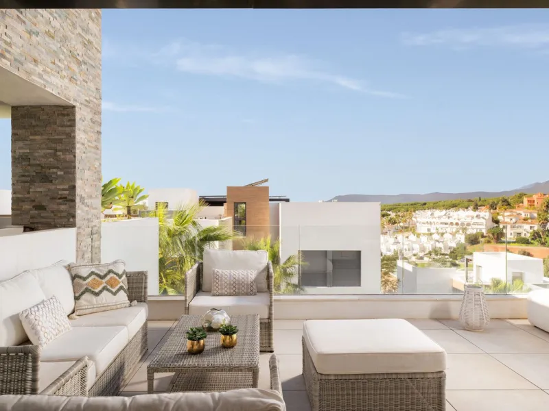 Luxury Duplex Penthouse with Panoramic Golf & Sea Views – Cabopino, Marbella