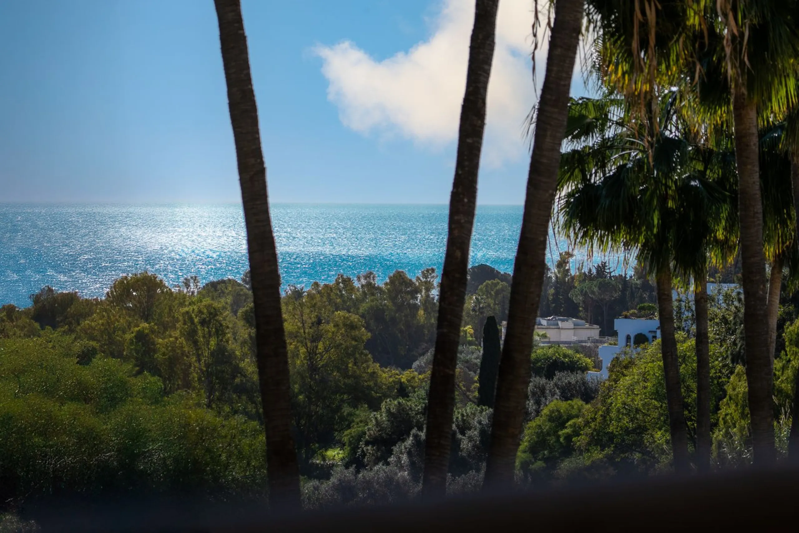 Spacious middle-floor apartment with spectacular direct sea views, located in one of the most peaceful and secure areas of Marbella's Golden Mile: Las Lomas del Marbella Club. Just 3 minutes from the beaches and the vibrant lifestyle of Puente Romano, thi