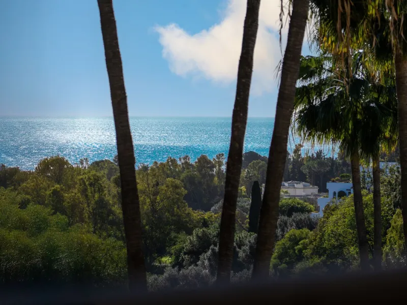 Spacious middle-floor apartment with spectacular direct sea views, located in one of the most peaceful and secure areas of Marbella's Golden Mile: Las Lomas del Marbella Club. Just 3 minutes from the beaches and the vibrant lifestyle of Puente Romano, thi