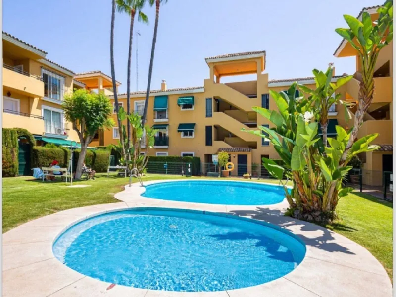 Beachside Apartment located in Guadalmina Baja.