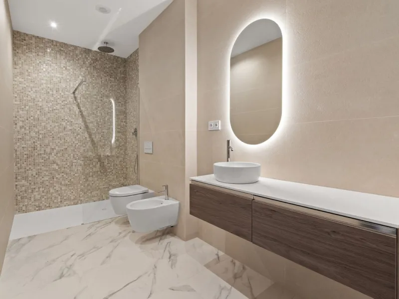 Contemporary luxury villa with sea and golf views for sale between Marbella and Estepona