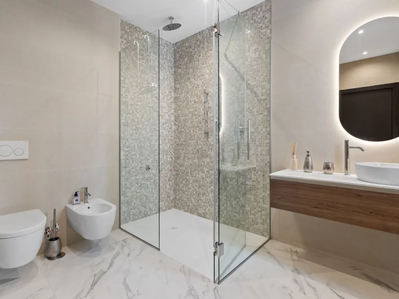 Contemporary luxury villa with sea and golf views for sale between Marbella and Estepona