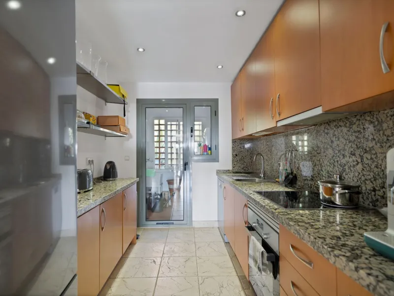 We are delighted to present a rare opportunity within one of Estepona's most sought-after gated communities: Benatalaya, in Atalaya.
