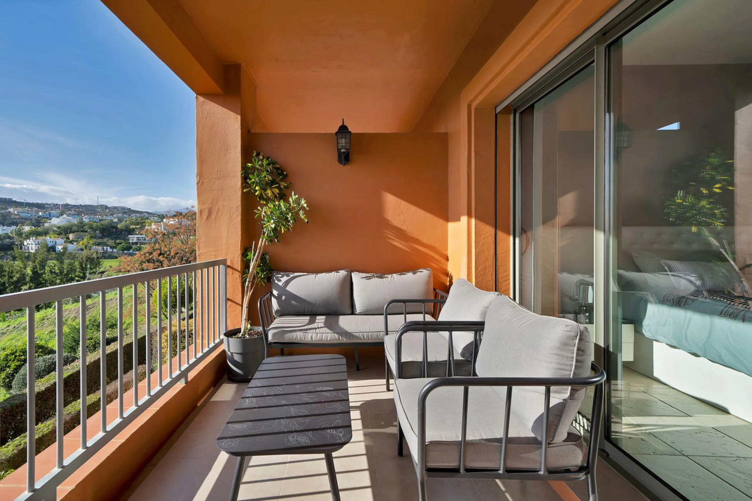 We are delighted to present a rare opportunity within one of Estepona's most sought-after gated communities: Benatalaya, in Atalaya.