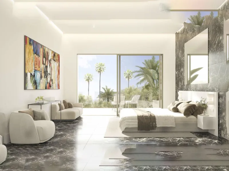 Contemporary Frontline Golf Villa with Sea Views | El Paraíso, Benahavís | Completion June 2026