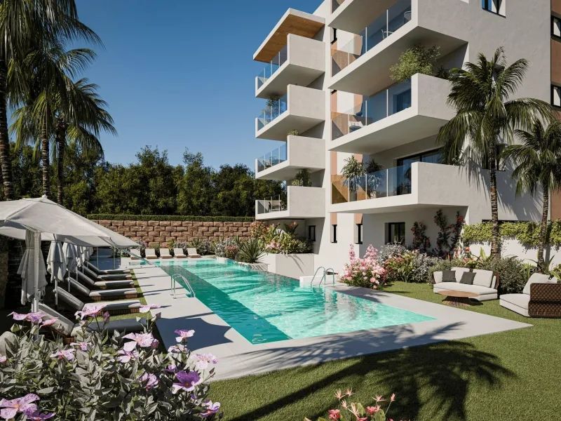 Modern New Apartments with Rooftop Amenities in Las Mesas Estepona& & Prime Location in One of Estepona Most Promising Areas& This exclusive new residential development is located in Las Mesas, one of the fastest growing and most desirable areas 