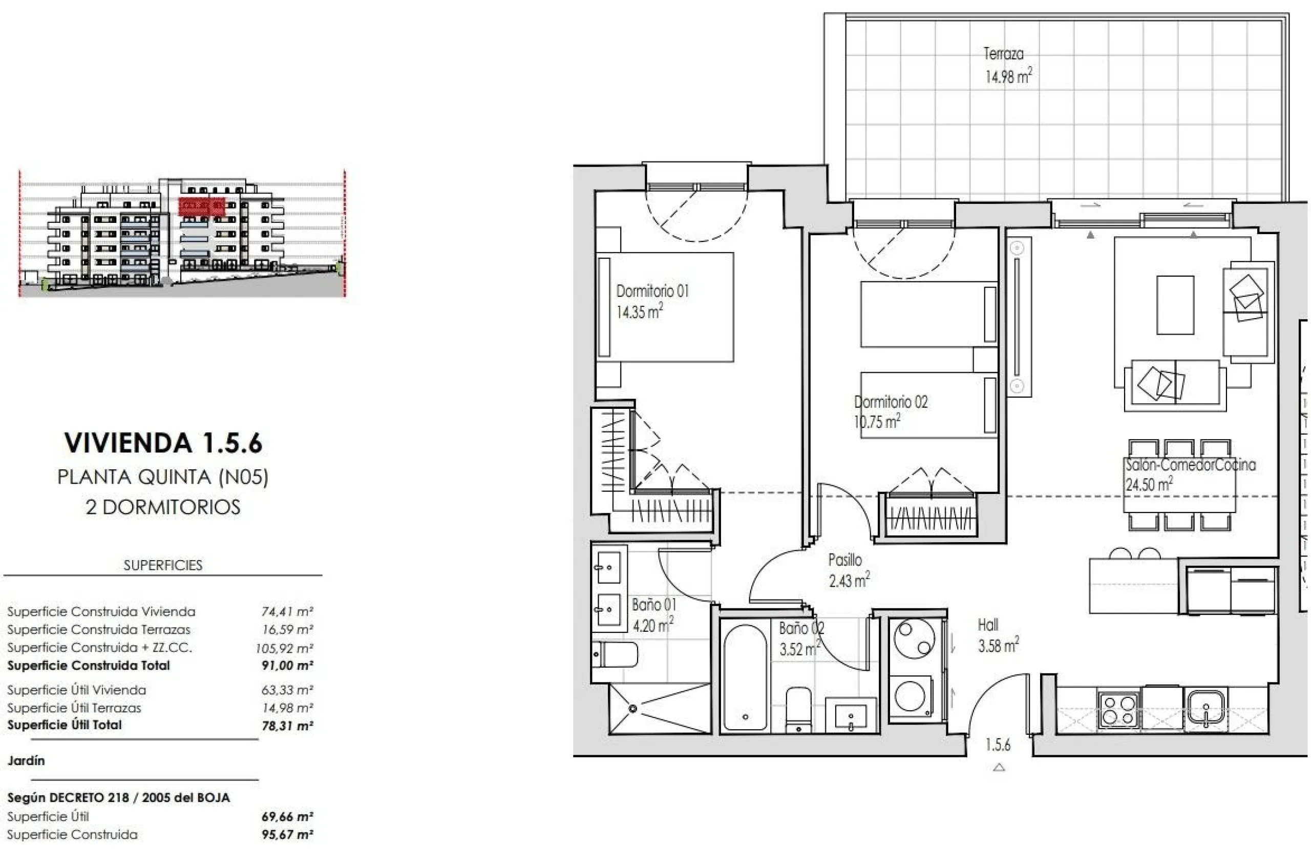 Modern New Apartments with Rooftop Amenities in Las Mesas Estepona& & Prime Location in One of Estepona Most Promising Areas& This exclusive new residential development is located in Las Mesas, one of the fastest growing and most desirable areas 
