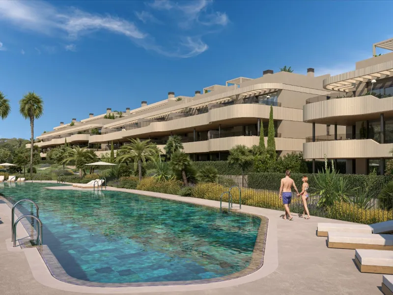 Luxury New Apartments and Penthouses in the Golden Triangle Marbella Estepona Benahavis& & Exclusive New Development in a Prime Costa del Sol Location& This new residential release offers 81 elegant apartments and penthouses with two and three be