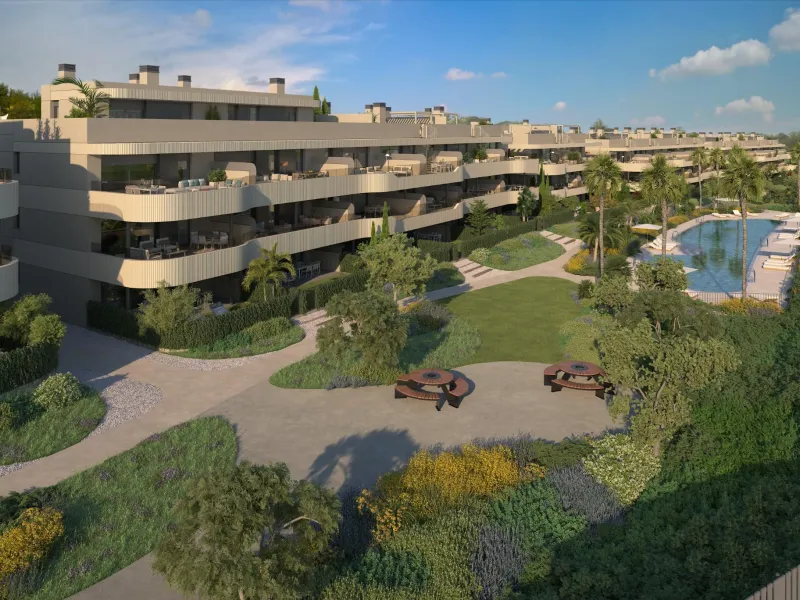 Luxury New Apartments and Penthouses in the Golden Triangle Marbella Estepona Benahavis& & Exclusive New Development in a Prime Costa del Sol Location& This new residential release offers 81 elegant apartments and penthouses with two and three be