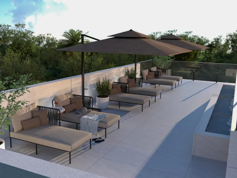 Land with development project and approved building permit for an aparthotel in Calahonda, Mijas