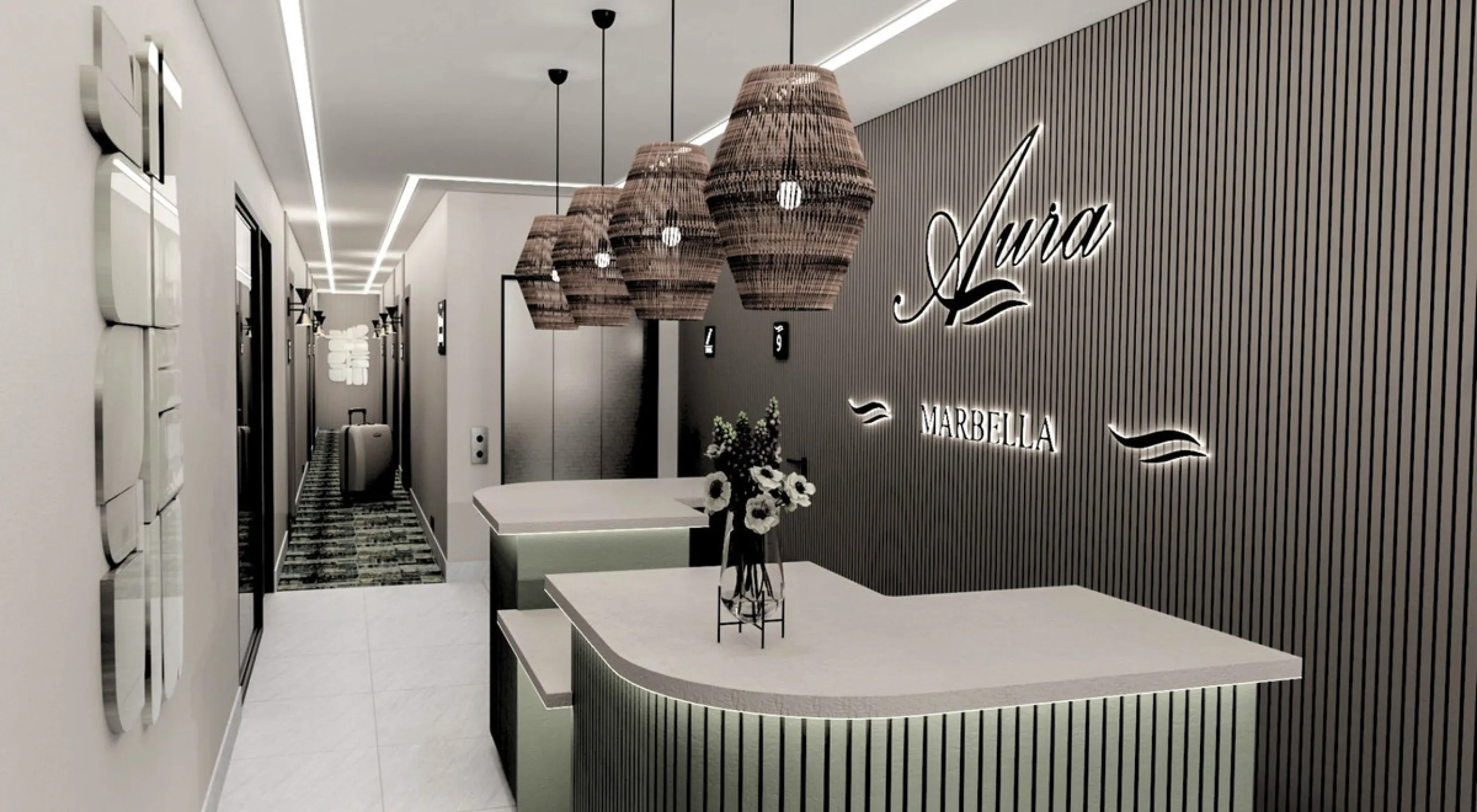 Land with development project and approved building permit for an aparthotel in Calahonda, Mijas