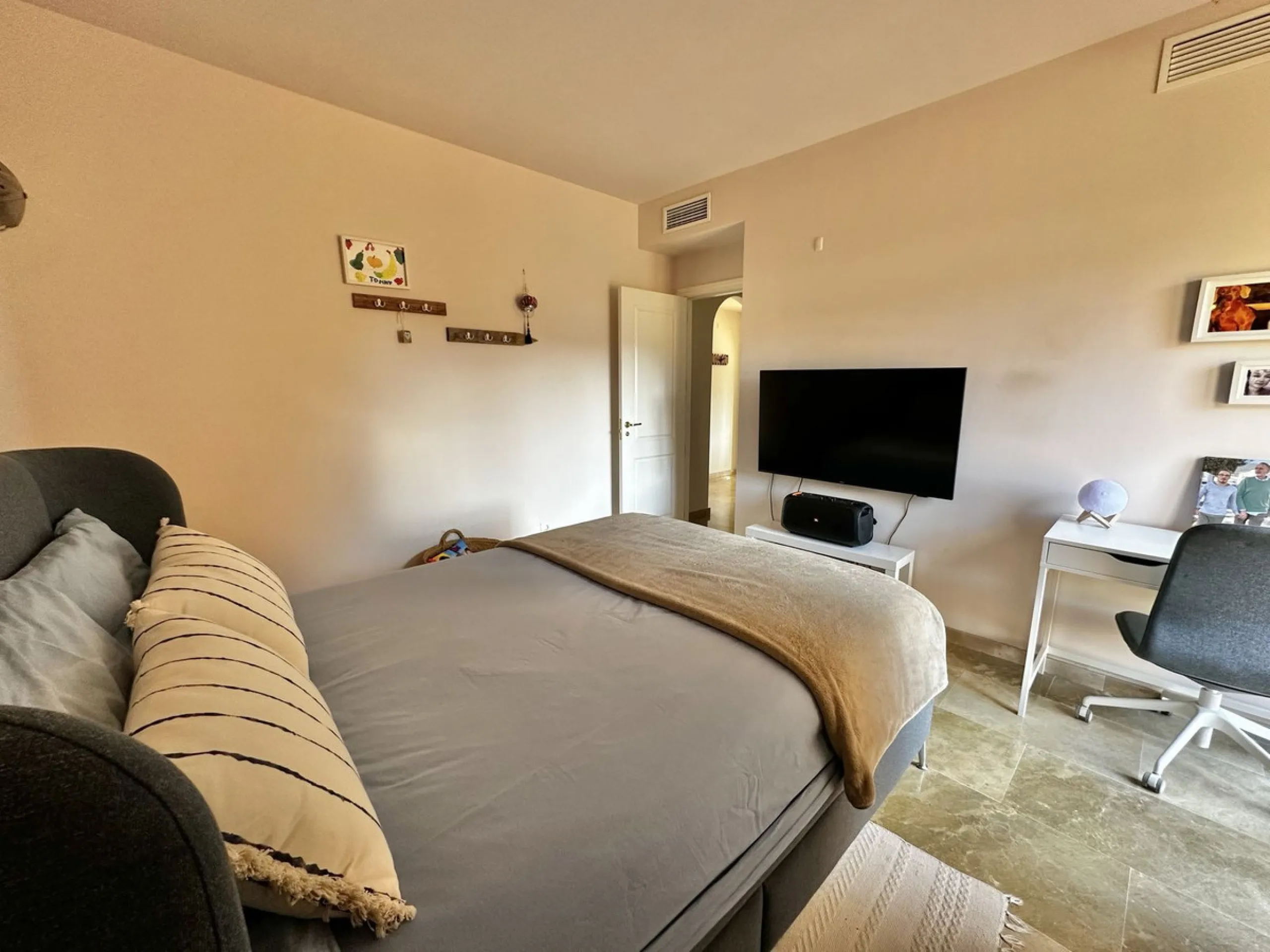 Stunning refurbished corner penthouse for sale in Coto Real La Duquesa, offering a rare opportunity to own a luxury three bedroom penthouse on the Costa del Sol. This exceptional property features panoramic sea views and golf views, making it an ideal cho