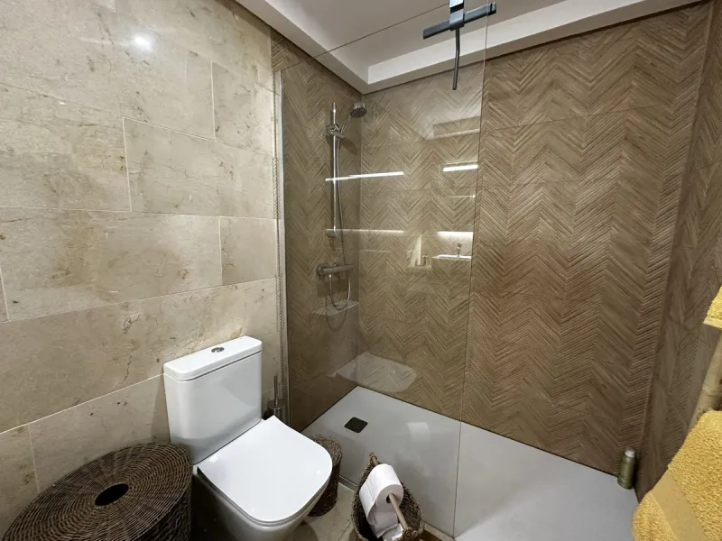 Stunning refurbished corner penthouse for sale in Coto Real La Duquesa, offering a rare opportunity to own a luxury three bedroom penthouse on the Costa del Sol. This exceptional property features panoramic sea views and golf views, making it an ideal cho