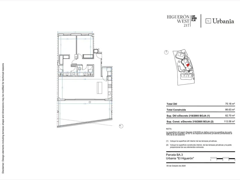 This modern apartment is situated in the sought-after area of El Higueron, Fuengirola, Malaga, offering a blend of comfort, style, and convenience. Boasting two spacious bedrooms and two bathrooms, including a luxurious en-suite, the property provides an 