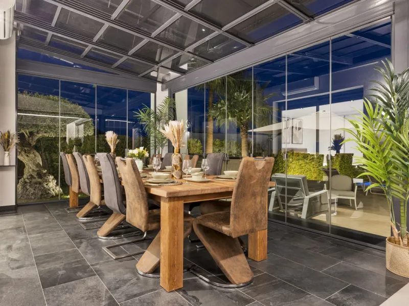 For Sale – Villa Yara | Contemporary villa in Mijas with cinema room, sauna, pool & mountain views..