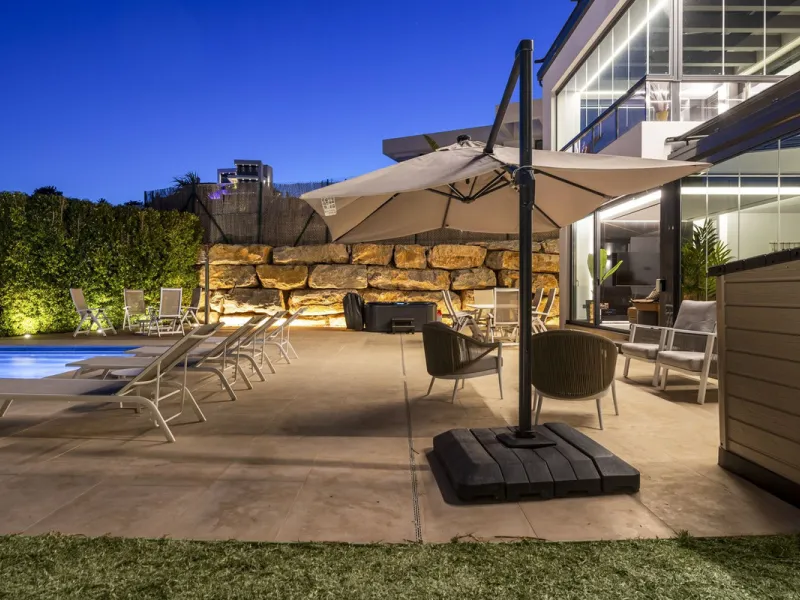 For Sale – Villa Yara | Contemporary villa in Mijas with cinema room, sauna, pool & mountain views..
