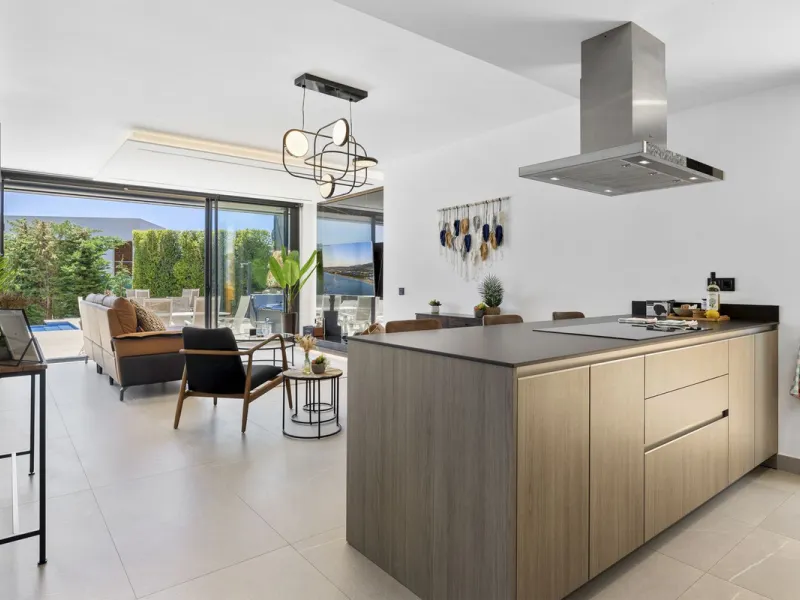 For Sale – Villa Yara | Contemporary villa in Mijas with cinema room, sauna, pool & mountain views..