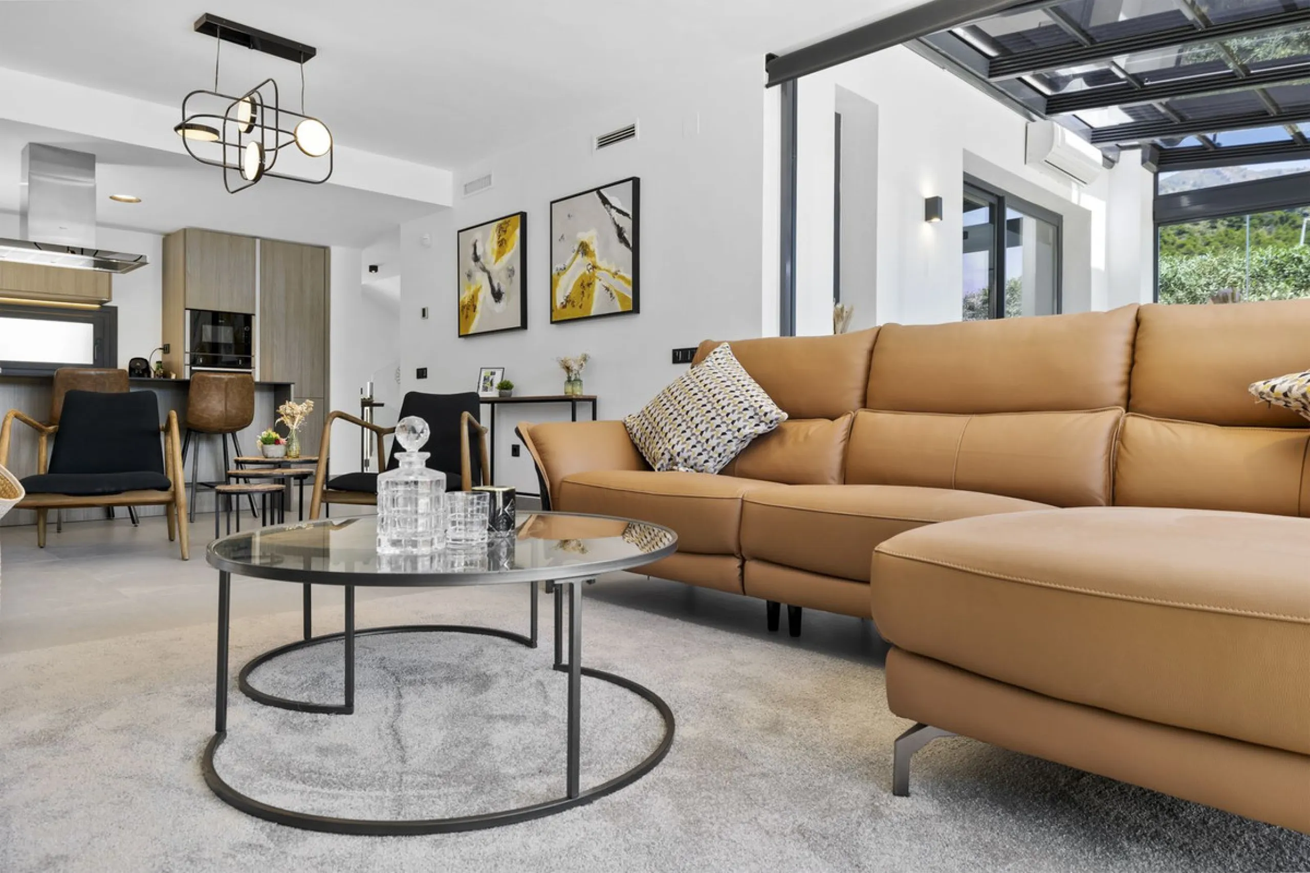For Sale – Villa Yara | Contemporary villa in Mijas with cinema room, sauna, pool & mountain views..