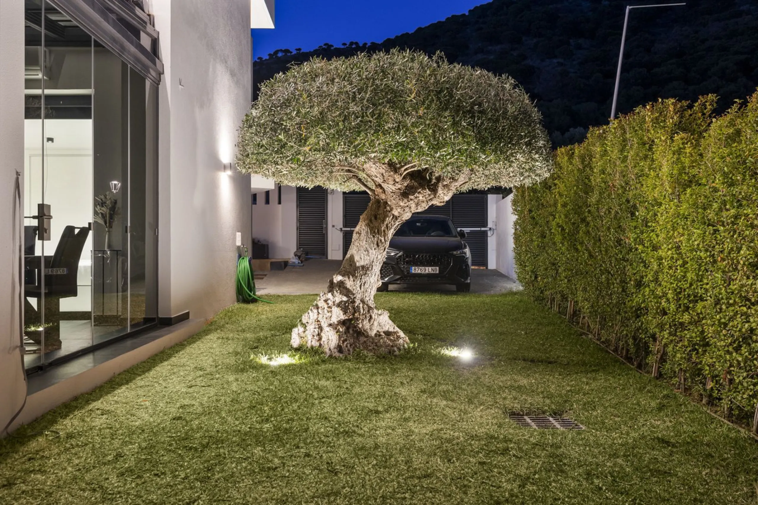 For Sale – Villa Yara | Contemporary villa in Mijas with cinema room, sauna, pool & mountain views..