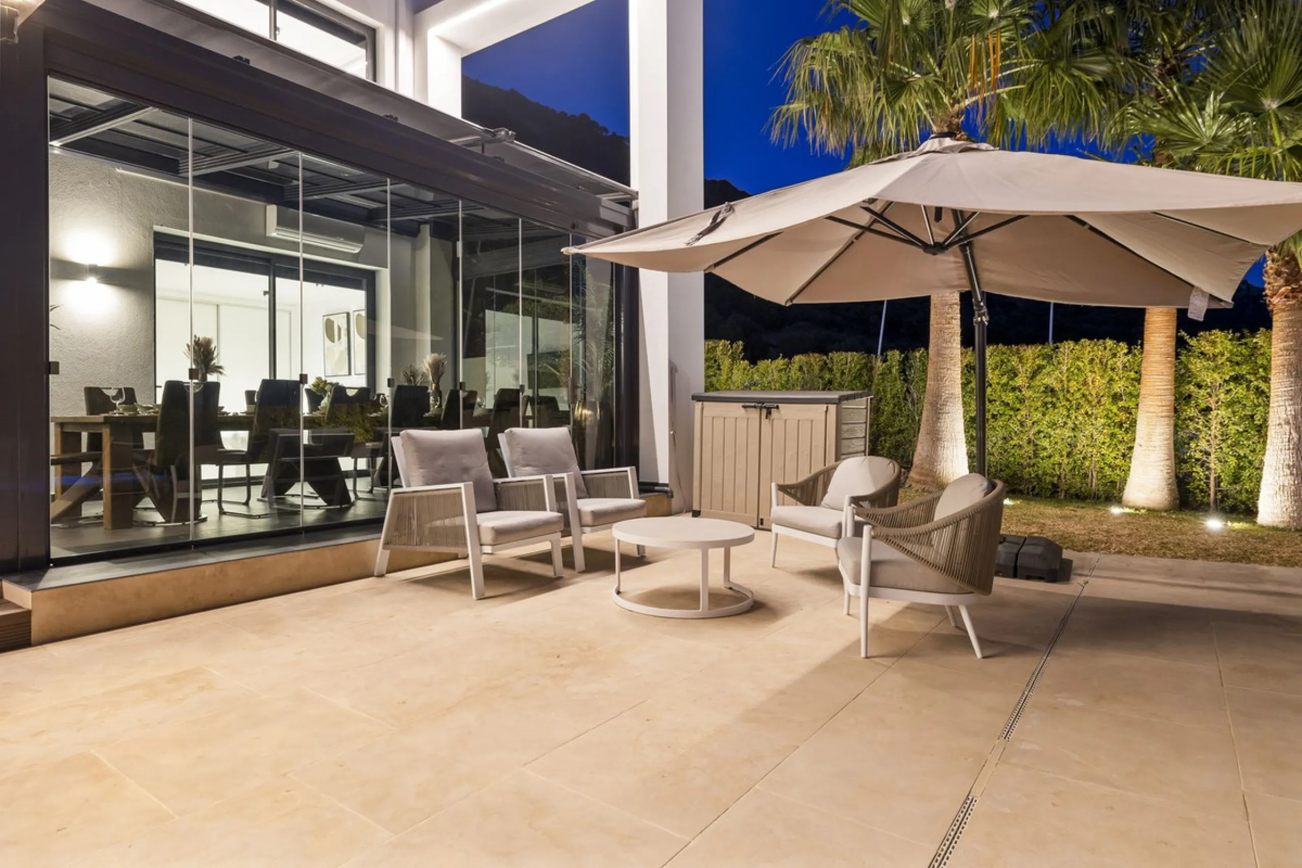 For Sale – Villa Yara | Contemporary villa in Mijas with cinema room, sauna, pool & mountain views..