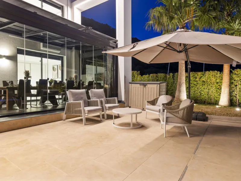 For Sale – Villa Yara | Contemporary villa in Mijas with cinema room, sauna, pool & mountain views..