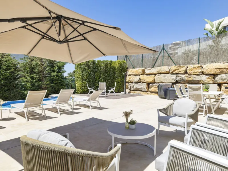 For Sale – Villa Yara | Contemporary villa in Mijas with cinema room, sauna, pool & mountain views..