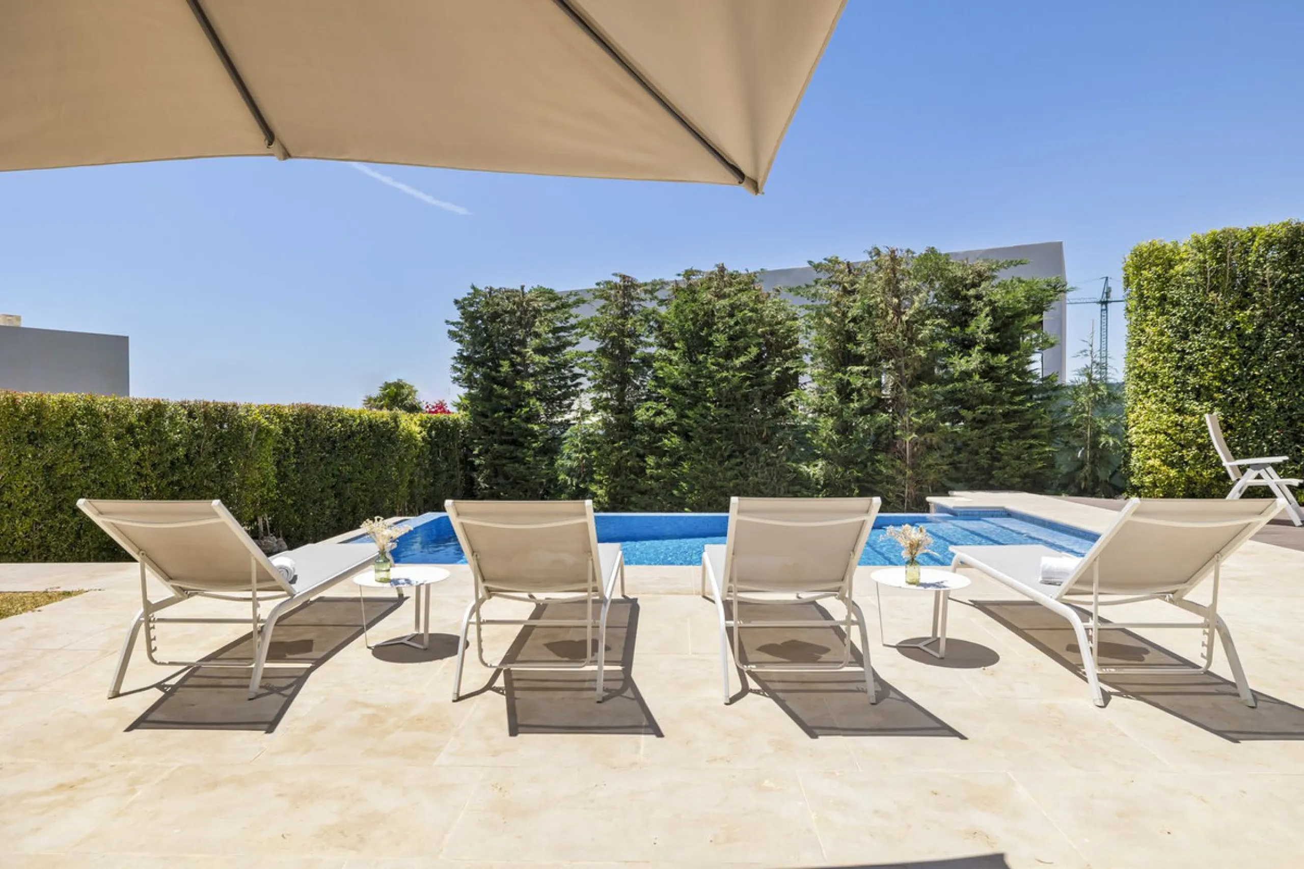 For Sale – Villa Yara | Contemporary villa in Mijas with cinema room, sauna, pool & mountain views..