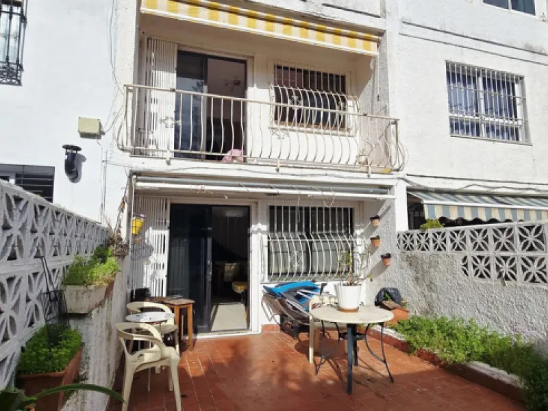 High-potential property in a prime location in Benalmádena – Duplex ground floor with terrace and rear garden