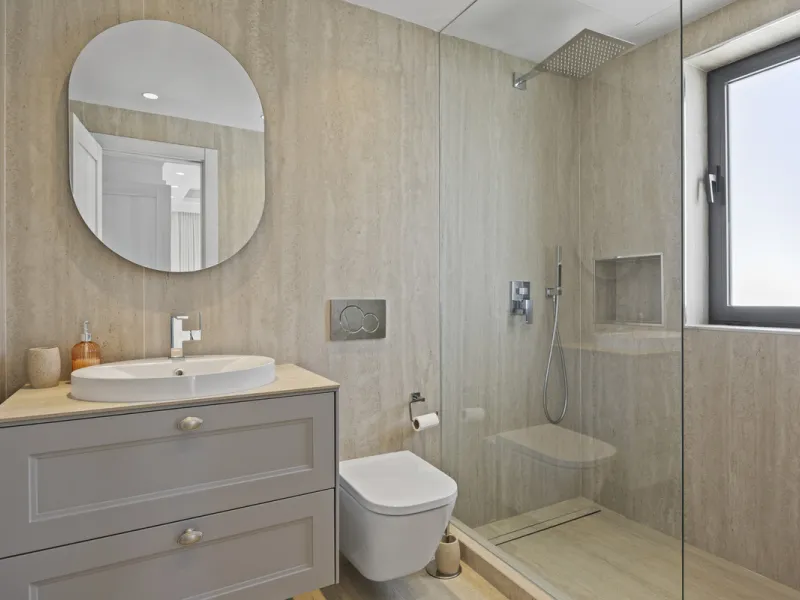 Discover this exceptional southwest-facing villa, a stunning blend of contemporary elegance and modern comfort. Recently refurbished with top-quality materials, this exquisite home boasts a sleek design that perfectly complements its surroundings. Located