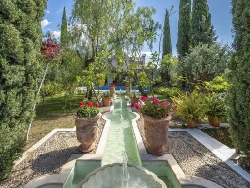 Welcome to a one-of-a-kind Mediterranean sanctuary, nestled in the exclusive urbanization of Lomas de Marbella Club, a place where timeless Andalusian charm meets artistic soul and untapped potential.