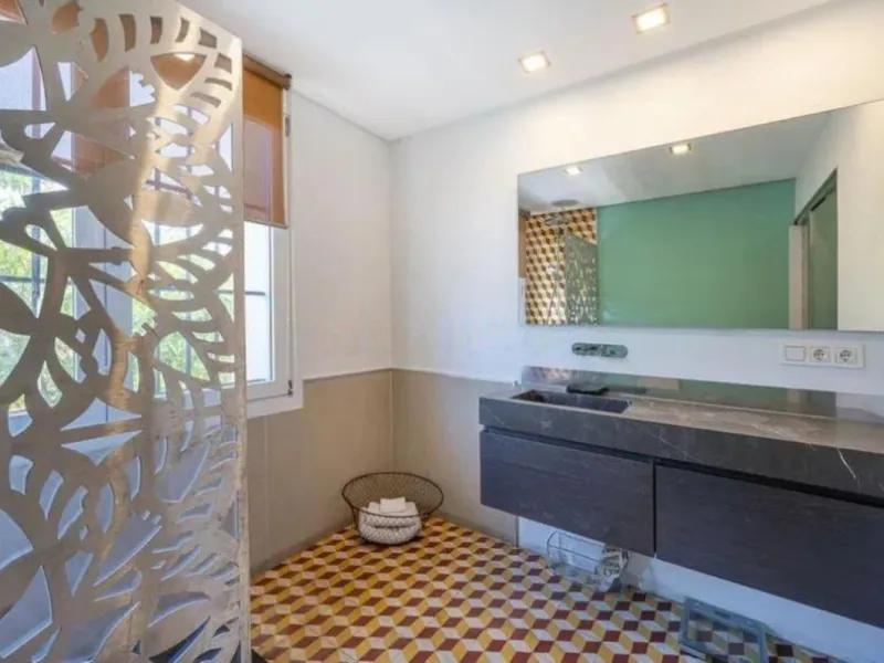 Welcome to a one-of-a-kind Mediterranean sanctuary, nestled in the exclusive urbanization of Lomas de Marbella Club, a place where timeless Andalusian charm meets artistic soul and untapped potential.
