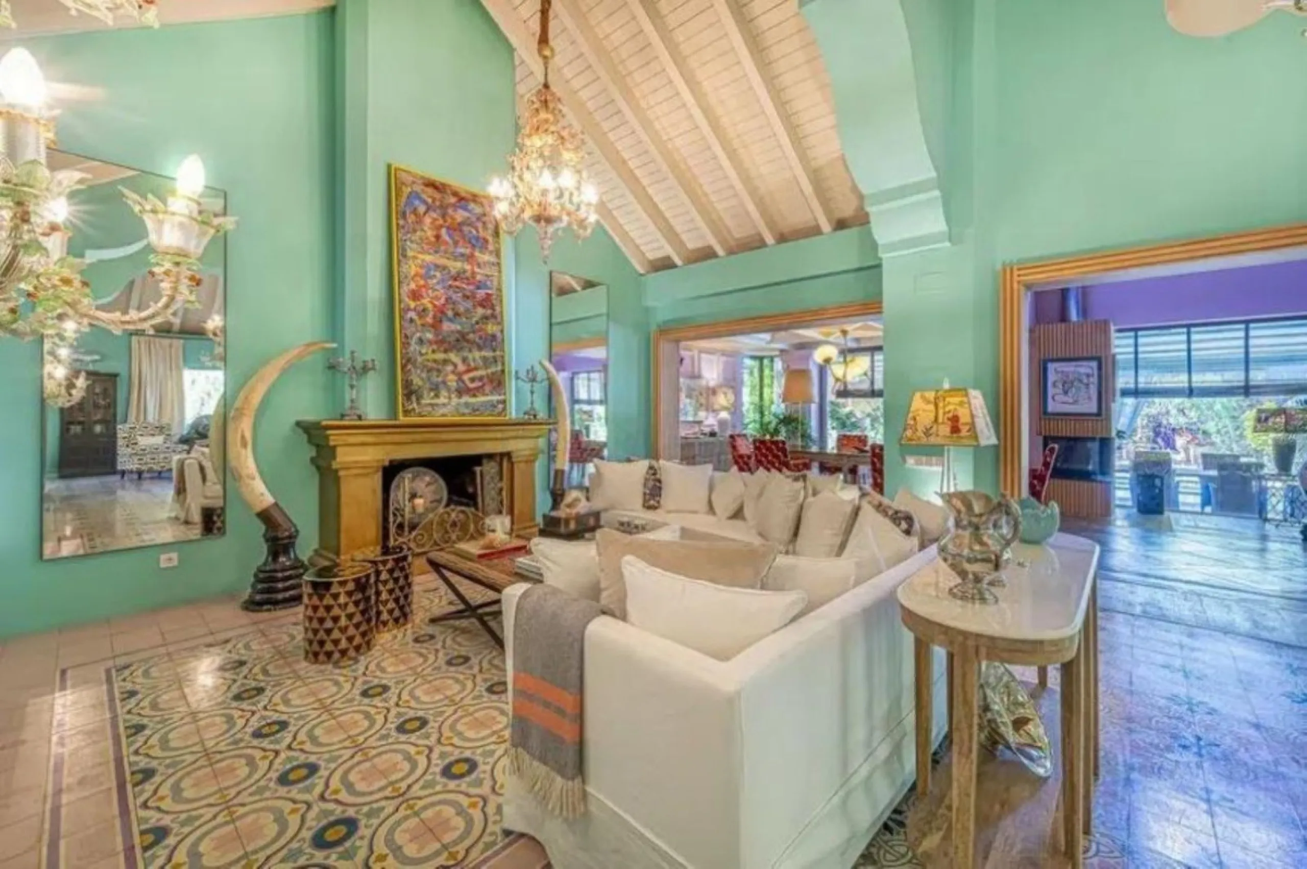 Welcome to a one-of-a-kind Mediterranean sanctuary, nestled in the exclusive urbanization of Lomas de Marbella Club, a place where timeless Andalusian charm meets artistic soul and untapped potential.
