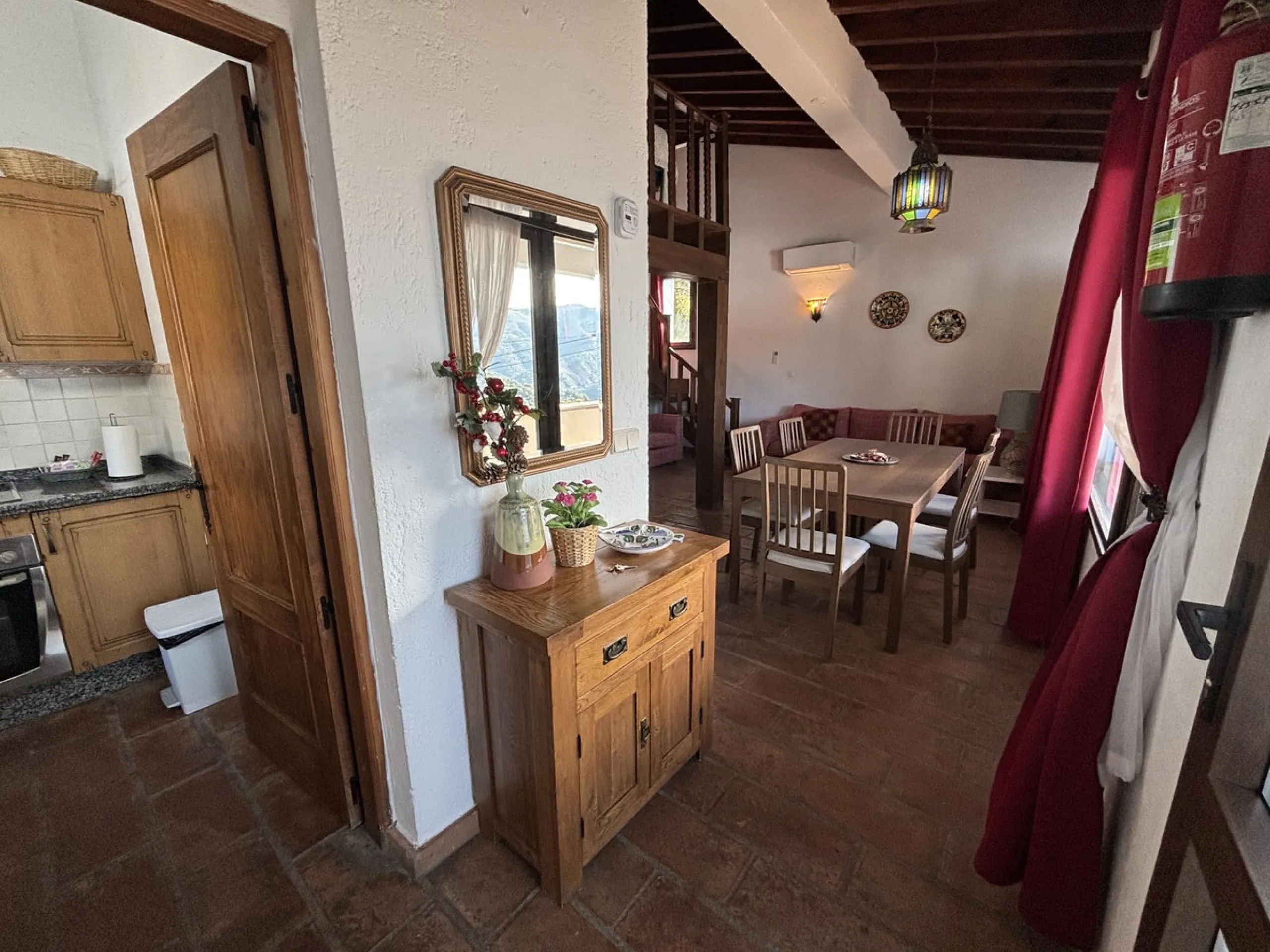 Income potential meets lifestyle in this exceptional multi-unit casa rural on the very edge of Júzcar (Málaga), enjoying breathtaking open views and a wonderfully tranquil setting at the edge of the village. Set on approximately 8,900 m² of land, the prop