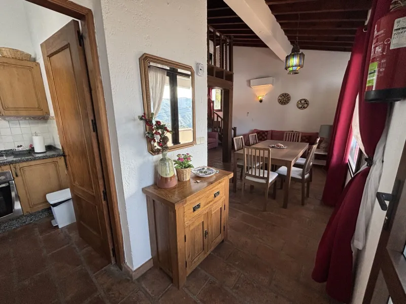 Income potential meets lifestyle in this exceptional multi-unit casa rural on the very edge of Júzcar (Málaga), enjoying breathtaking open views and a wonderfully tranquil setting at the edge of the village. Set on approximately 8,900 m² of land, the prop
