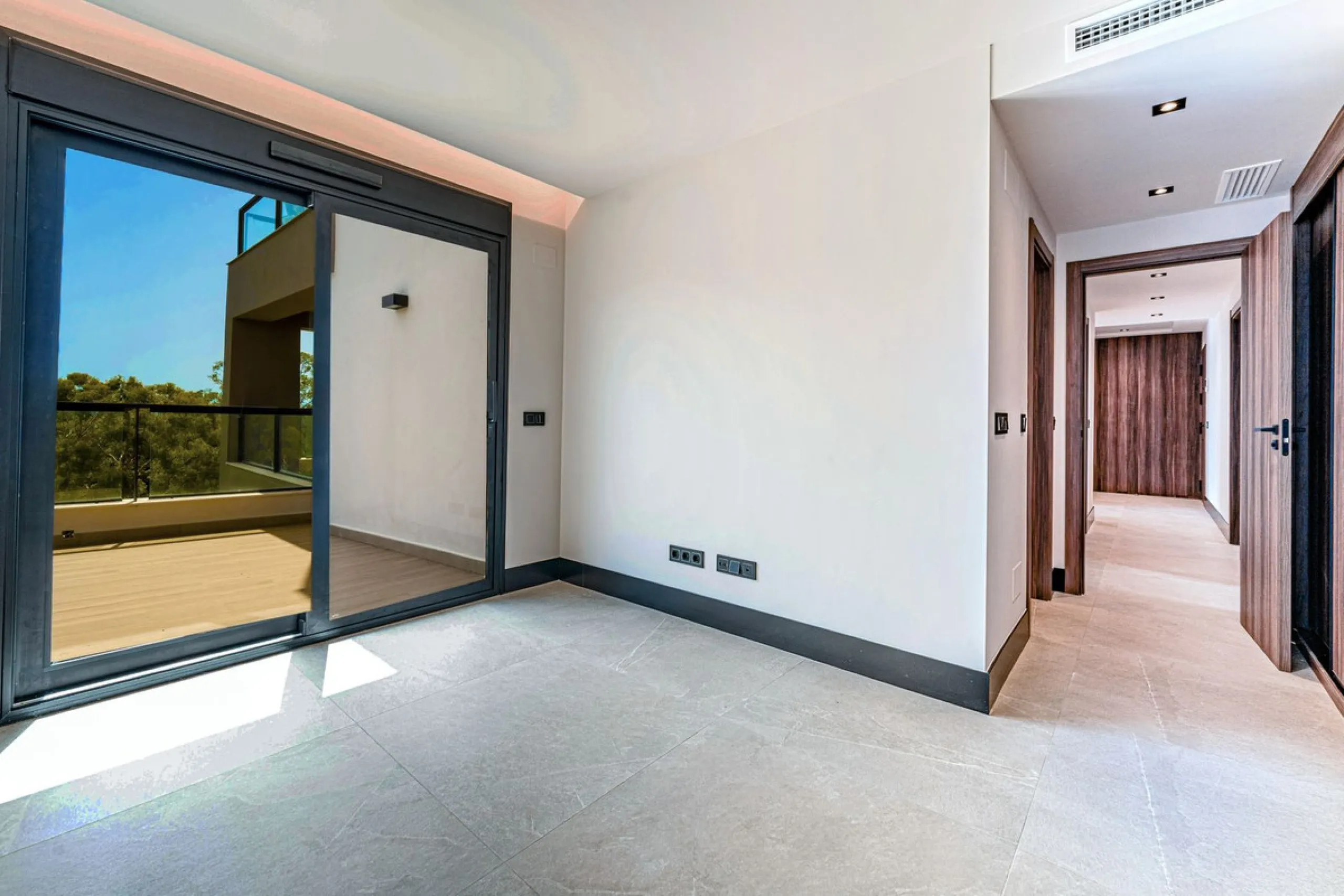Superb Elevated Corner 3-Bedoom 2-bath Contemporary Apartment with 2 separate balconies set within the sought-after Marbella Lake Development in the Golf Valley.