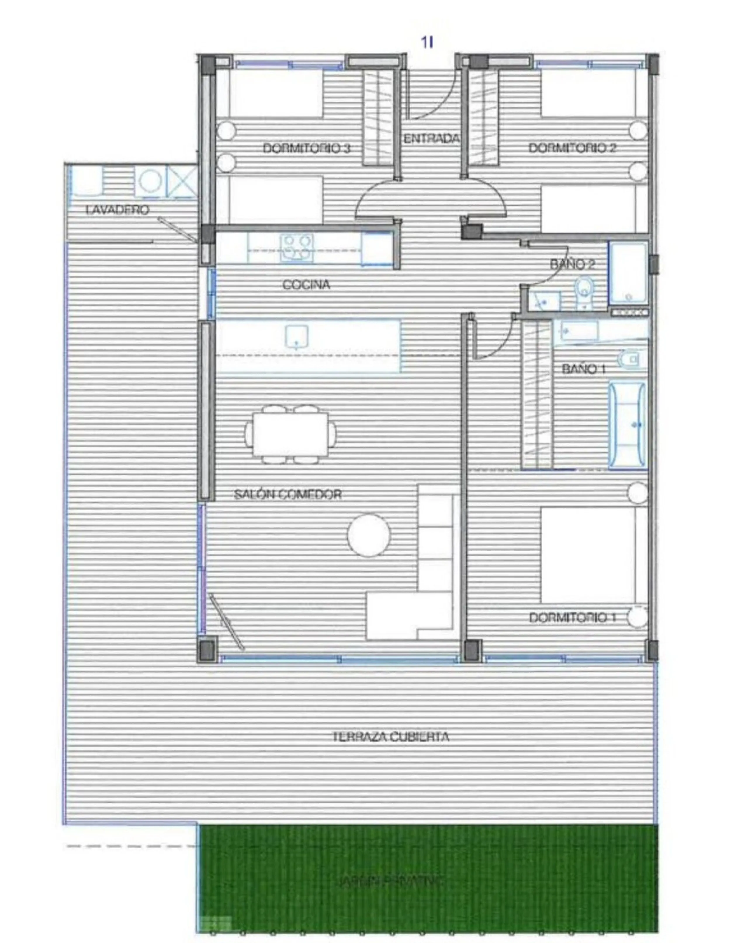 Apartment - Middle Floor Apartment в продаже в Fuengirola, Málaga. В доме 3 спален и 2 ванных комнат. Площадь дома 178 м²