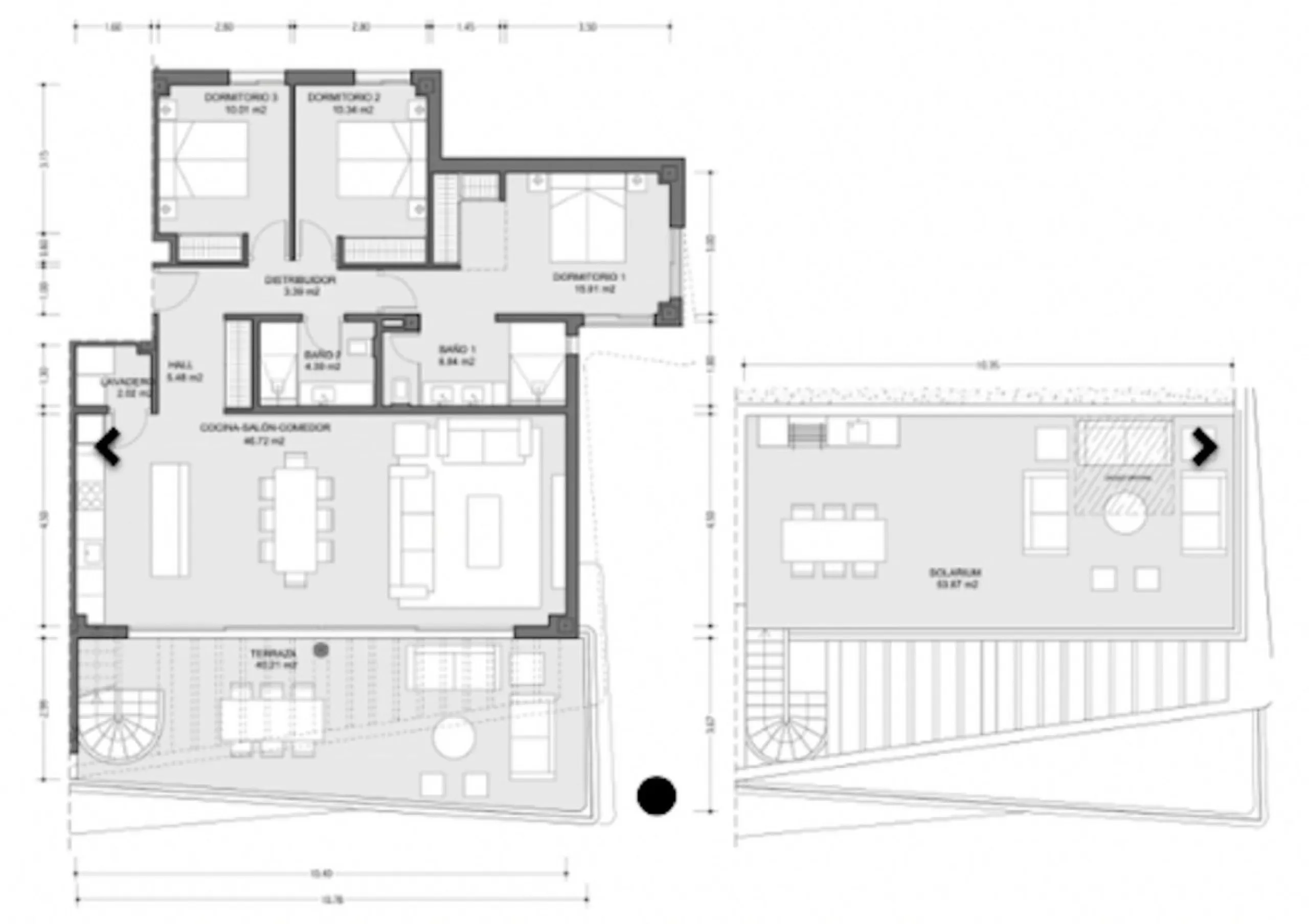 The area of Fuengirola that has become a huge success story in recent years......the Costa del Sol´s most successful new location...Brand New to the market...3 bedroom contemporary penthouse .....fresh from the Notary!