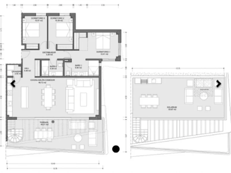 The area of Fuengirola that has become a huge success story in recent years......the Costa del Sol´s most successful new location...Brand New to the market...3 bedroom contemporary penthouse .....fresh from the Notary!