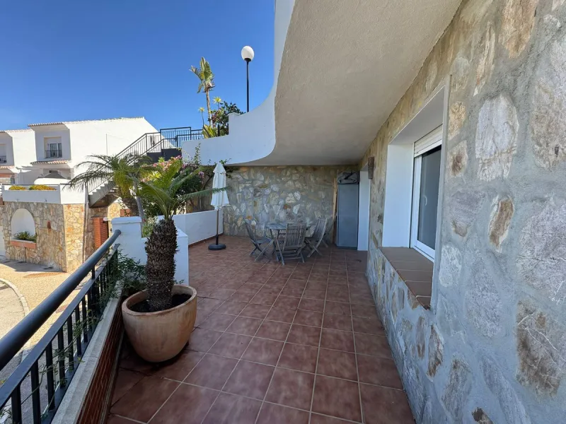 Townhouse , located in the prestigious El Chaparral la cala  The property is arranged into various rooms and service areas, and includes an exclusive-use garden area.