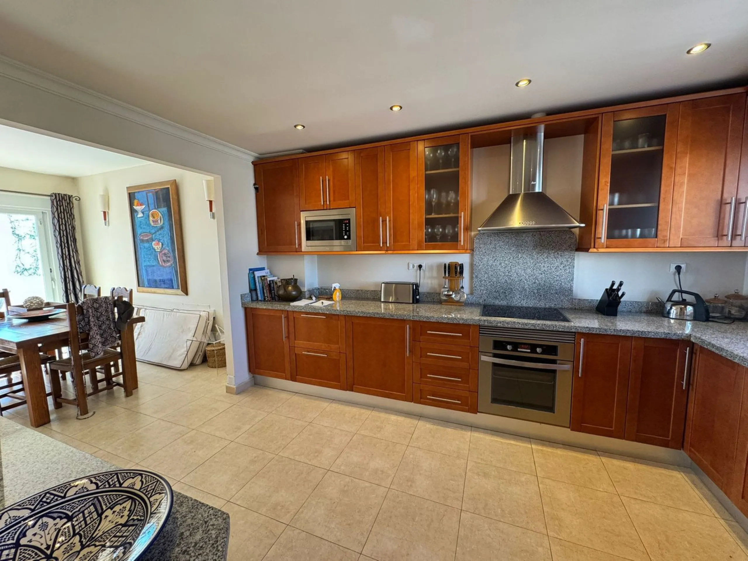 Townhouse , located in the prestigious El Chaparral la cala  The property is arranged into various rooms and service areas, and includes an exclusive-use garden area.